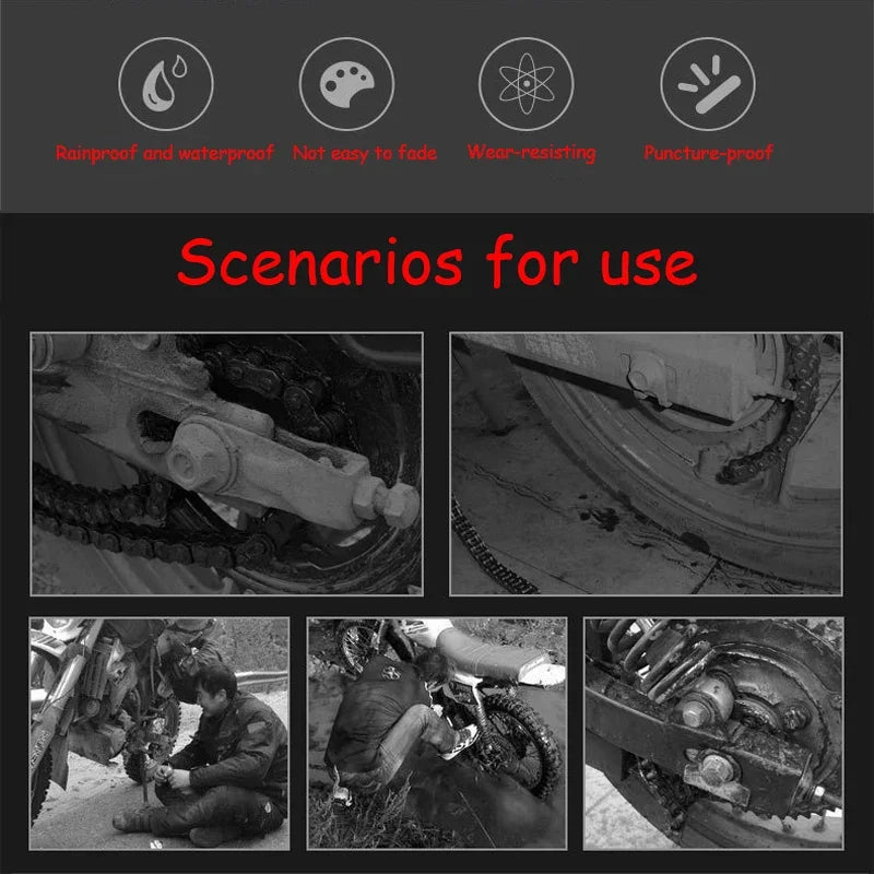 Motorcycle Chain Breaker Chain Link Removal Separator Motor Chain Breaker Riveting Tool 420-530 Motorcycle Parts Repair Tool