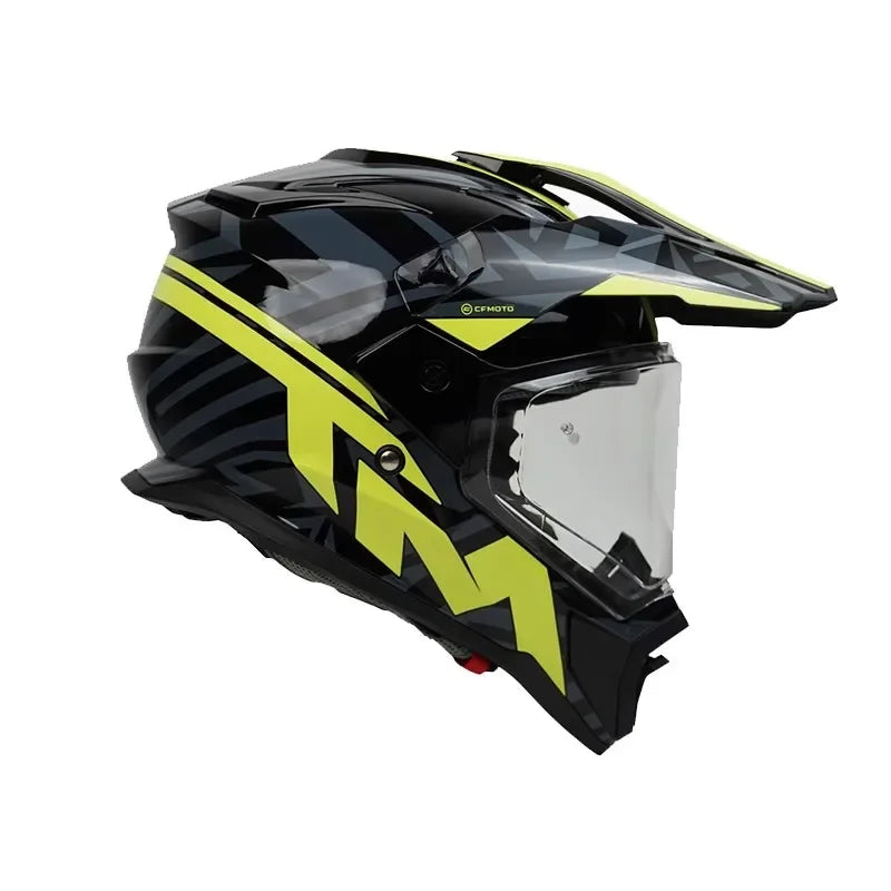 CFMOTO Motorcycle Helmet Dual Sunvisor Off-raod Capacetes Dirt Bike MotorcossCasco De Moto for CFMOTO 450MT NK250