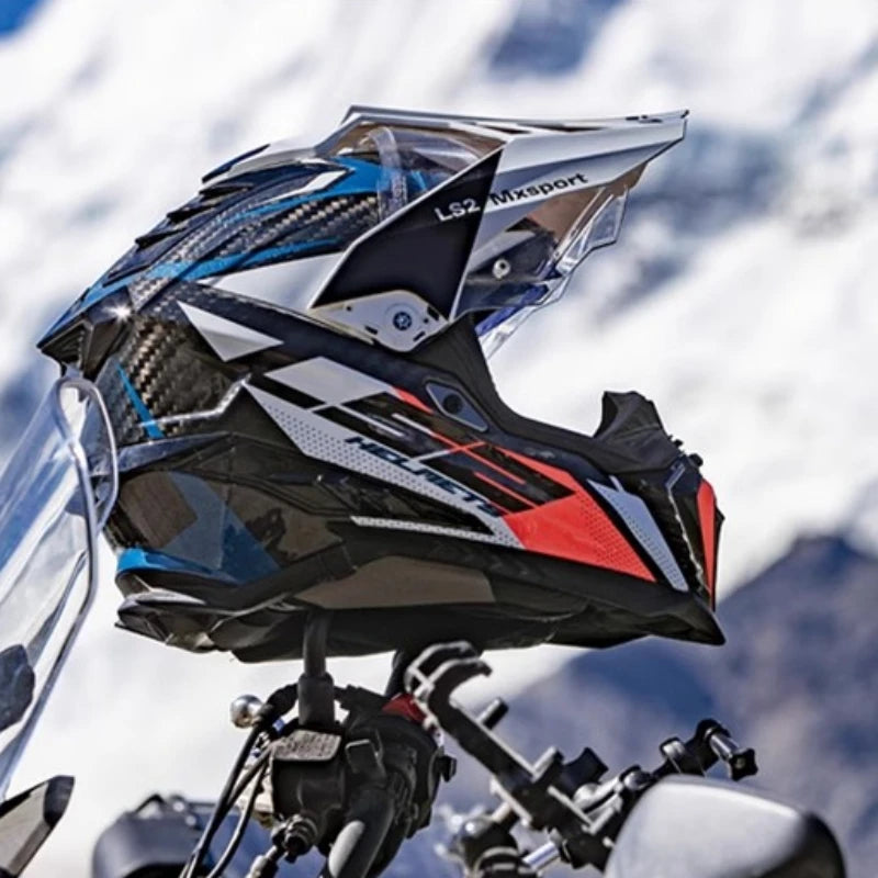 Original LS2 MX701 EXPLORER Off-road Motorcycle Helmet Ls2 MX701 Motocross Helmets Capacete Casco Moto Casque