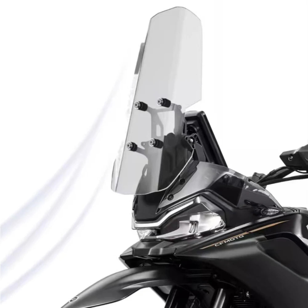For CFMOTO 800 MT-X 800MTX 800MTX NEW Anti Windshield 800MT-X 800MT X Motorcycle Heightened Windshield Accessorie 2024-2025