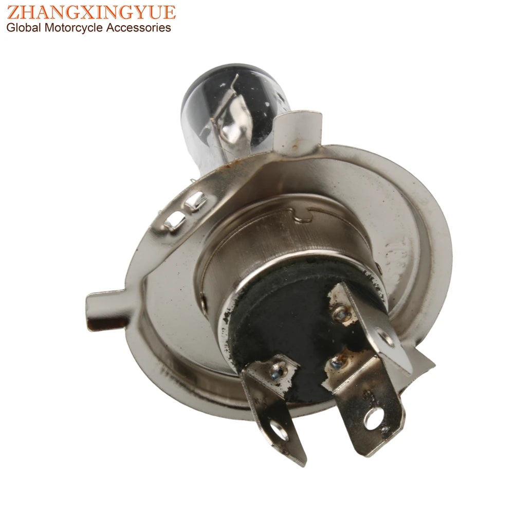 2PC H4 PX43T Bulb Headlight 12V 35/35W For Motorcycle Scooter ATV Kart 50cc 70cc 100cc 125cc 150cc 200cc 250cc