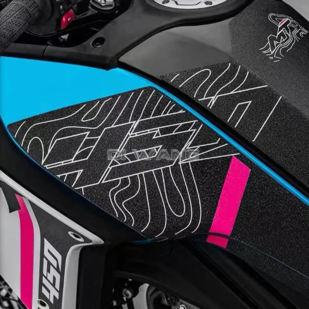 For CFMOTO 450MT 450 MT 2024 Anti-slip Fuel Tank Sticker Body Protection Sticker Anti-wear Stickers Modification Accessories