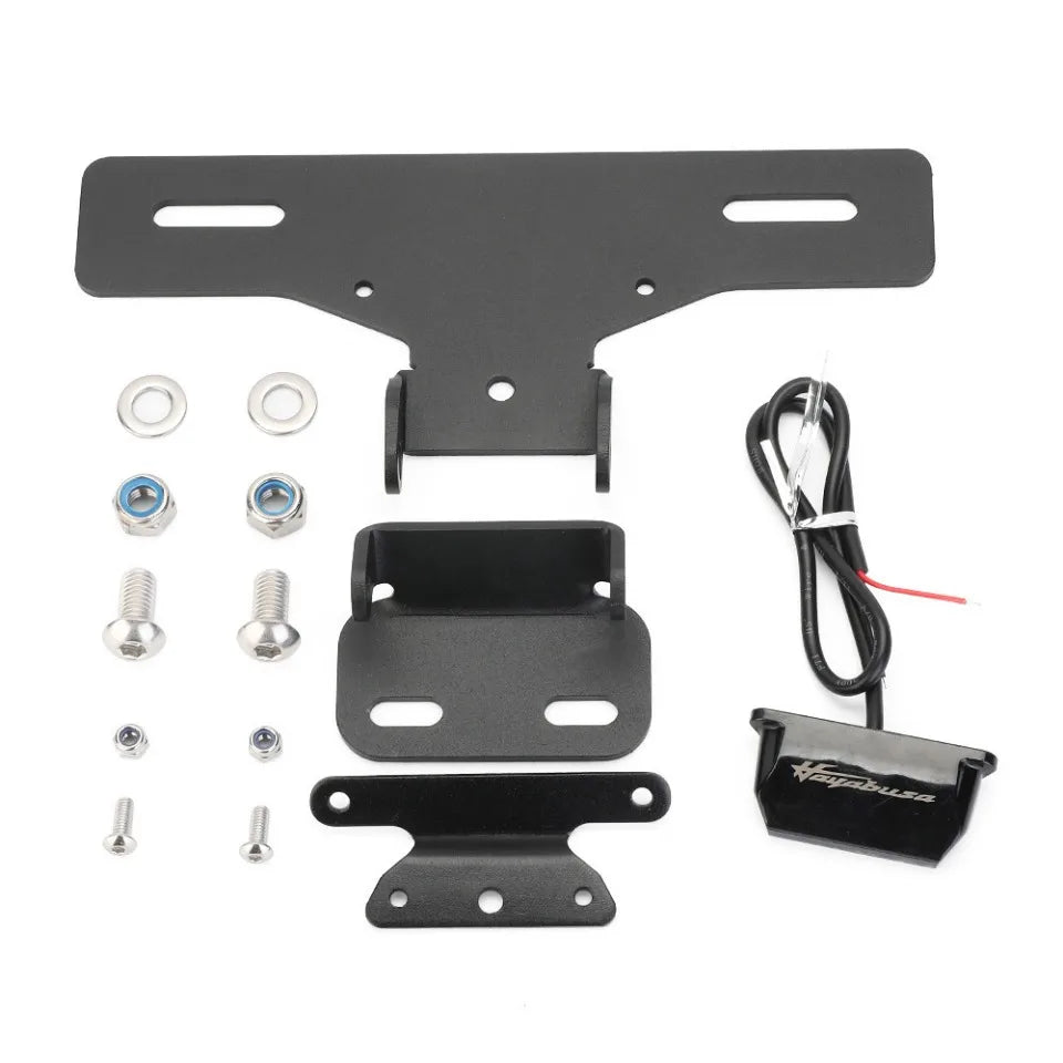 License Plate Holder For SUZUKI GSX1300R HAYABUSA 2021-2022 LED License Plate Photos Fenders Eliminate License Plate Holders