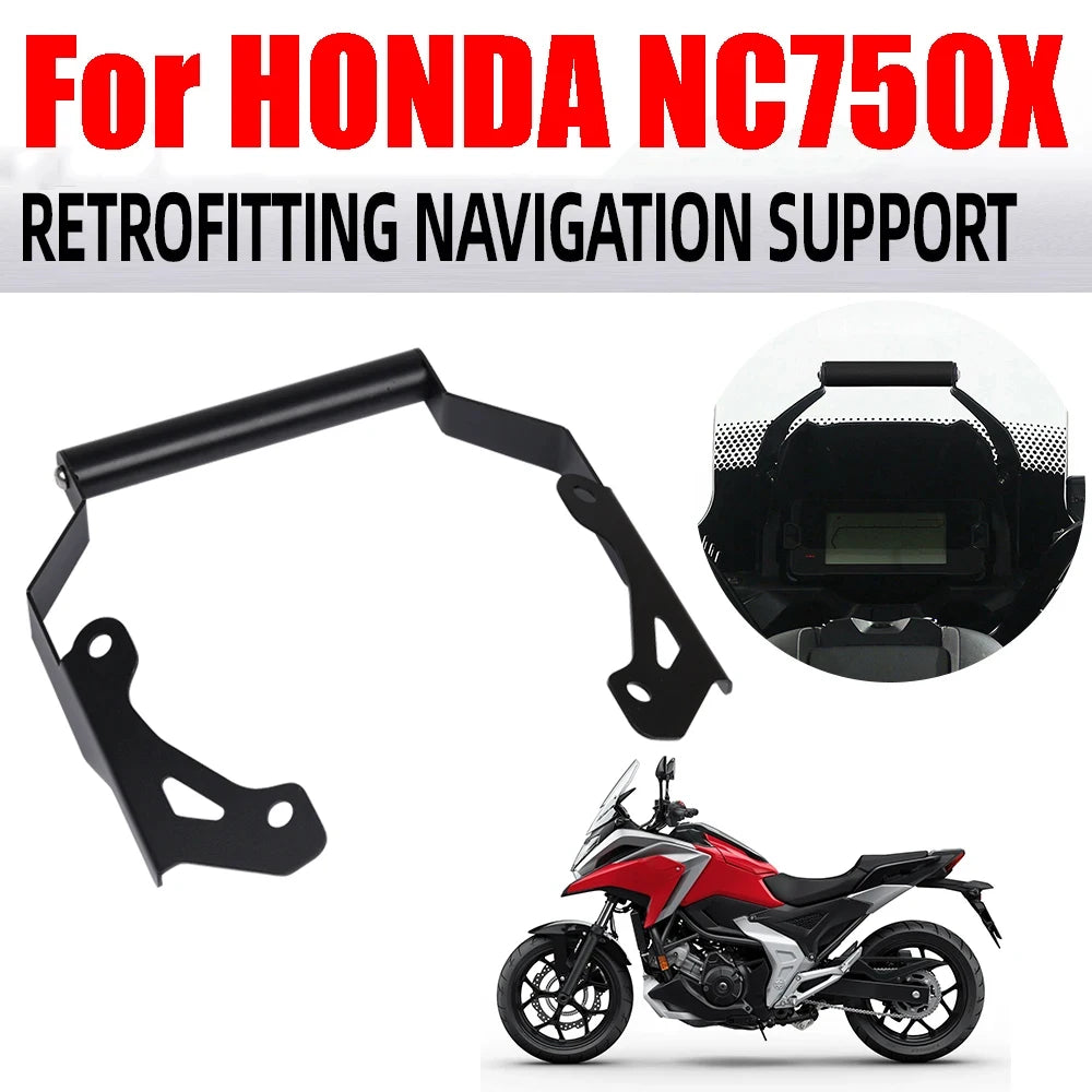For Honda NC750X NC750 X NC 750X NC 750 X DTC 2021 - 2023 Motorcycle GPS Navigation Plate Bracket Mobile Phone Stand Holder