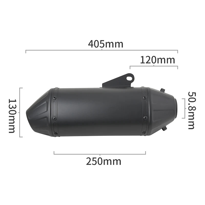 Motorcycle Exhaust Full System Link Pipe Slip On For KTM 790 890 adv 2019-2022 For CFMOTO 800MT 2021-2022 Modified Moto Escape