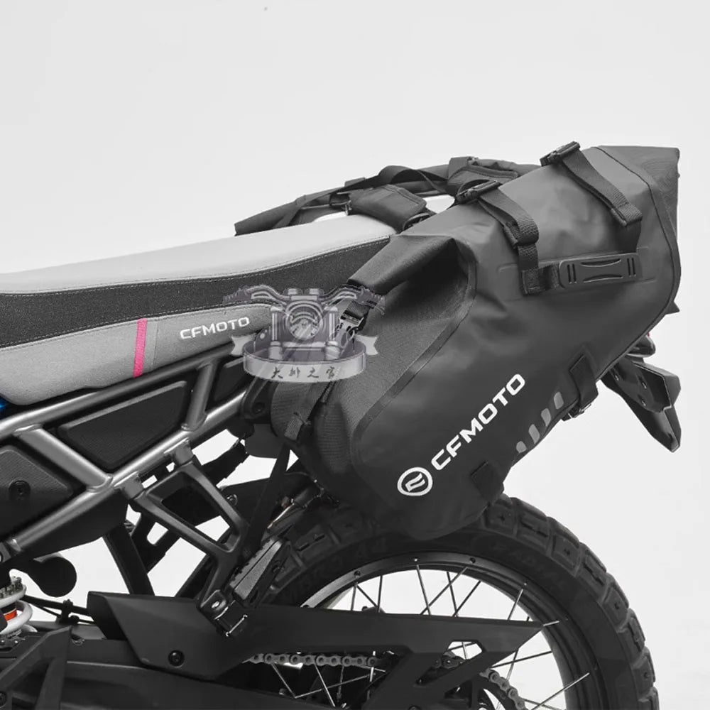 FOR CFMOTO 450MT Back Bag Storage Bag Waterproof Knight Bag Quick Release Side Box Bracket Side Bag Side Bag