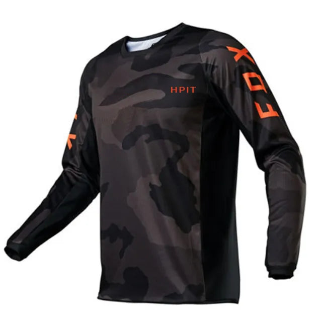 2022 Motocross Mountain Enduro Bike Clothing Bicycle Moto Downhill T-shirt Hpit Fox Women Men Cycling Jersey MTB Shirts BMX