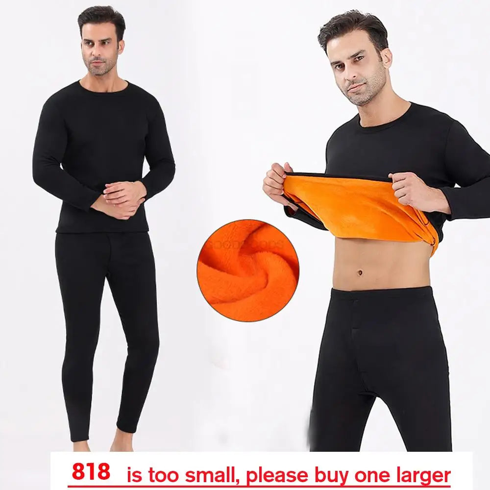 HEROBIKER Men's Thermal Underwear Sets Outdoor Sports Hot-Dry Winter Warm Thermo Underwear Bicycle Skiing Long Johns Base Layers