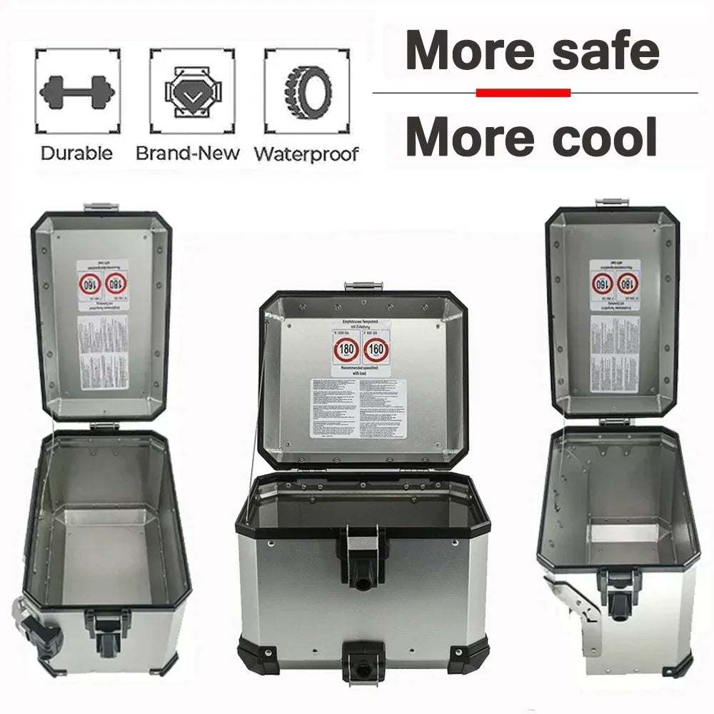 900DS 900DSX Motorcycle Trunk Side Box Top Box Aluminum Left Right Storage Luggage Rear Tail Case For VOGE 900 DS DSX 2024 2025