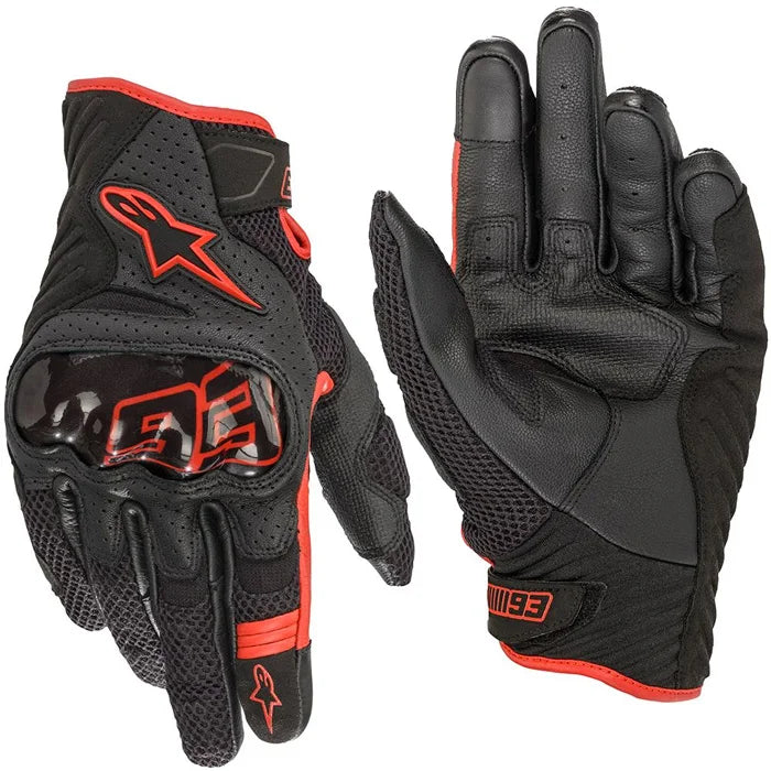 A-star motorcycle gloves summer mesh breathable riding motorcycle anti fall gloves touch screen leather