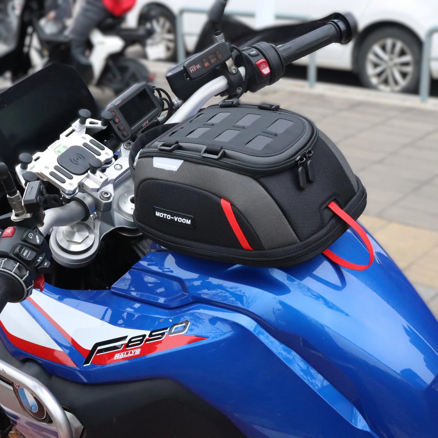 Quick Release Motorcycle Tank Bags With Navigation Case Motorbike Fuel Tank Lock Bag For BMW R1300GS R 1300GS ADV R 1300 GS Adv