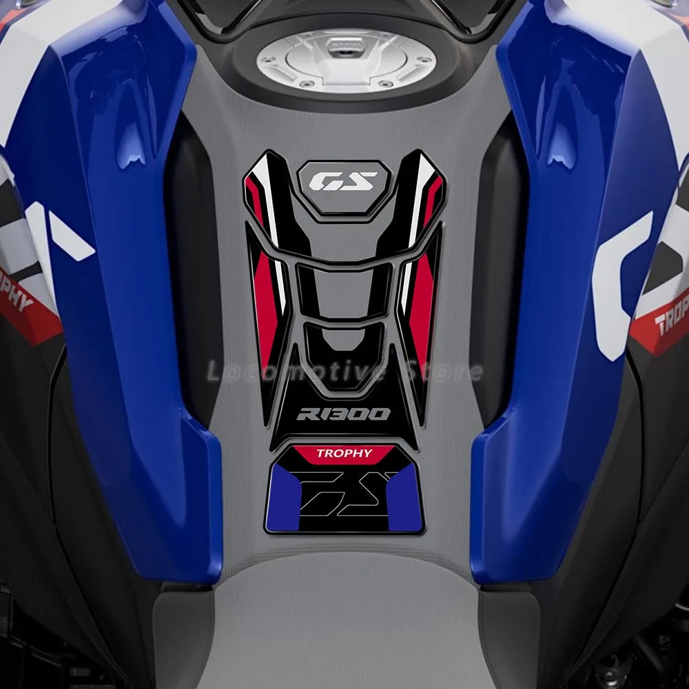 For BMW R 1300 GS R1300GS 2023 2024 R1300GS Accessories Tank Mat 3D Epoxy Resin Protection Sticker Kit