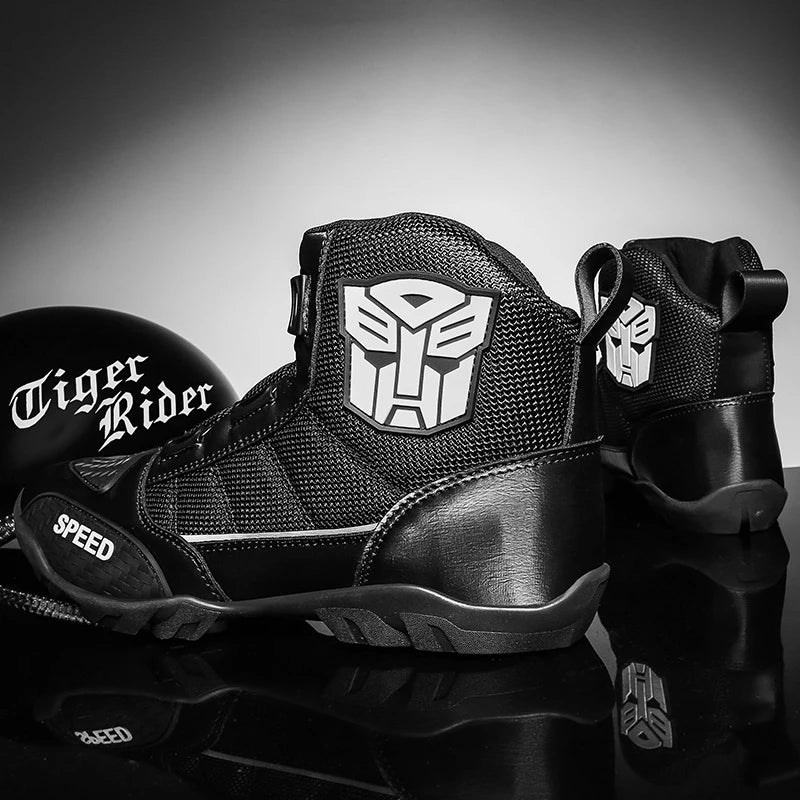 Motocross Boots Professional Men's Off-Road Vehicle Botas Motobiker Riding Boots Motorcycle Shoes Men Botas Moto shoes