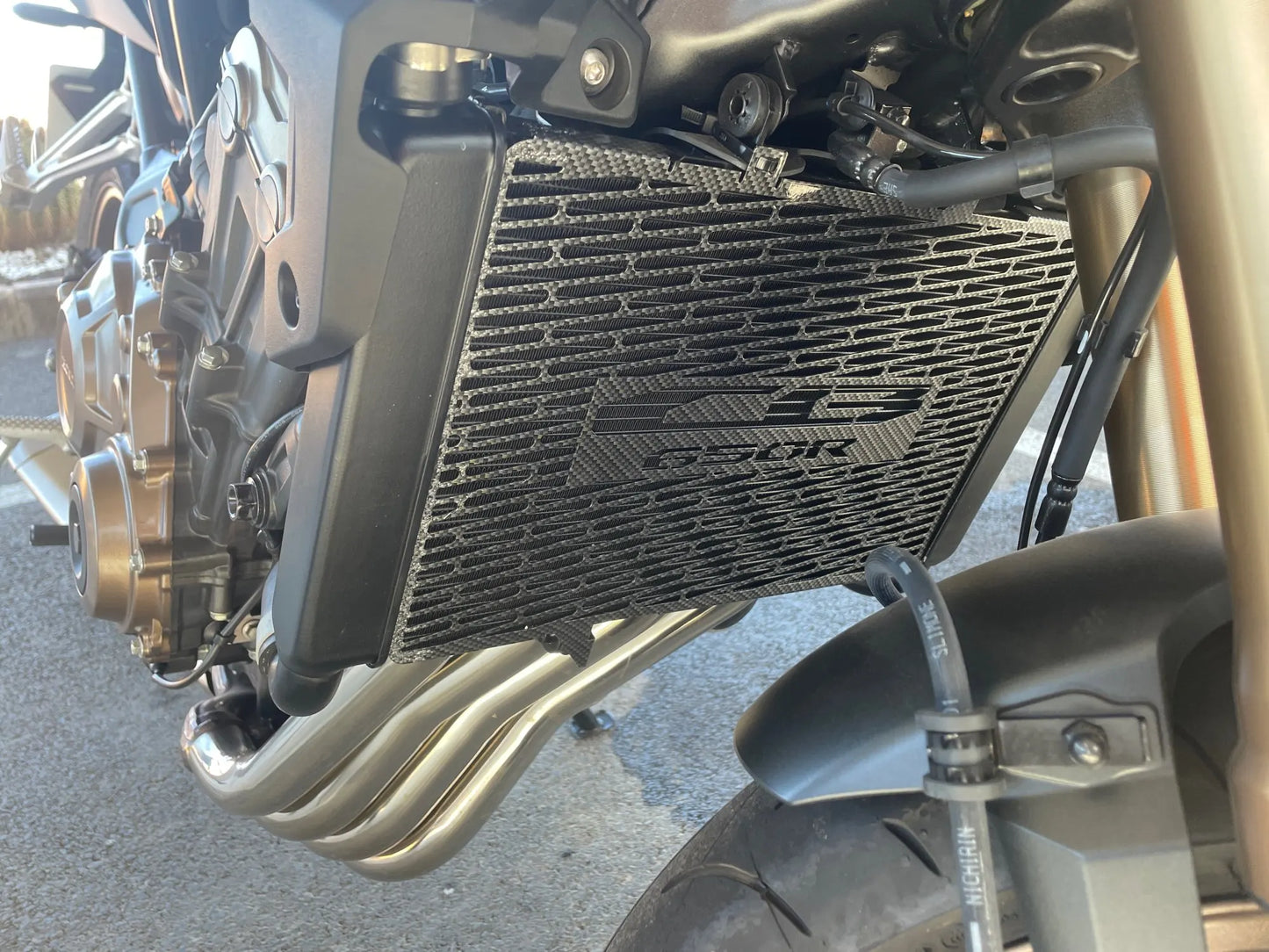 For Motorcycle HONDA CB650R 2019-2022 CB 650R CB650 R 2020 2021 Stainless Steel Radiator Guard Radiator Grille Cover Protection