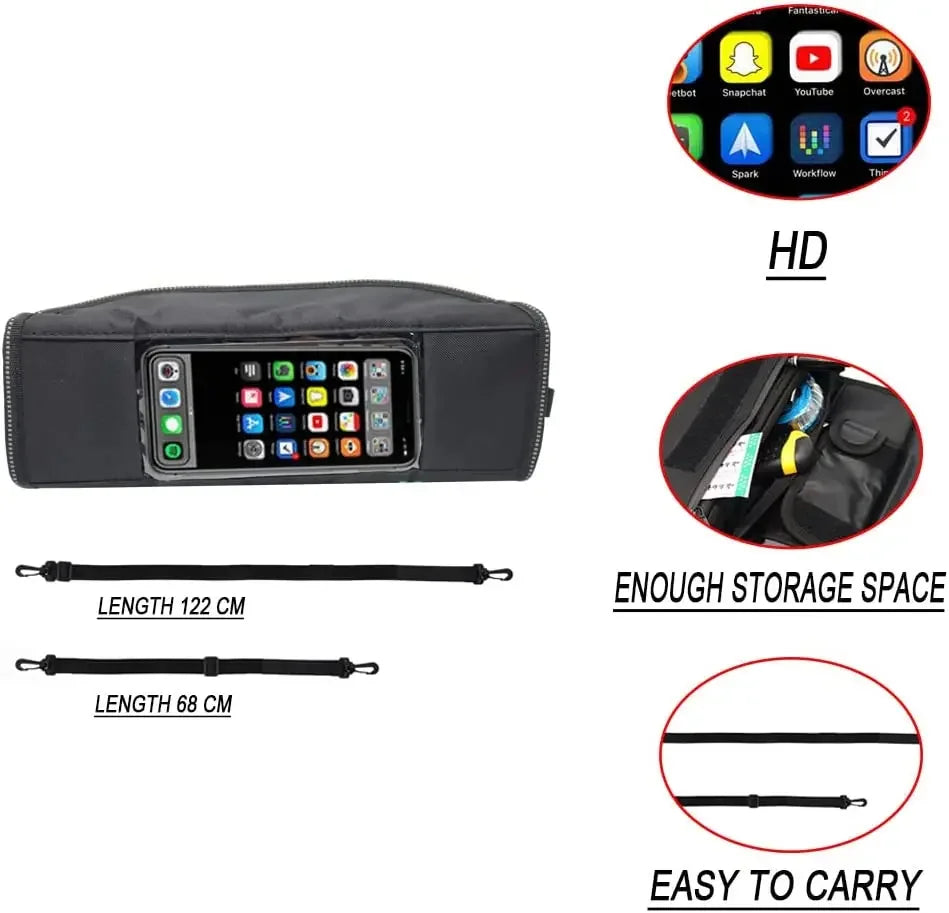 Motorcycle handle bag navigation bag waterproof mobile phone bag  For X-ADV750 X-ADV150 X-ADV 125 150 350 750Handlebar storage