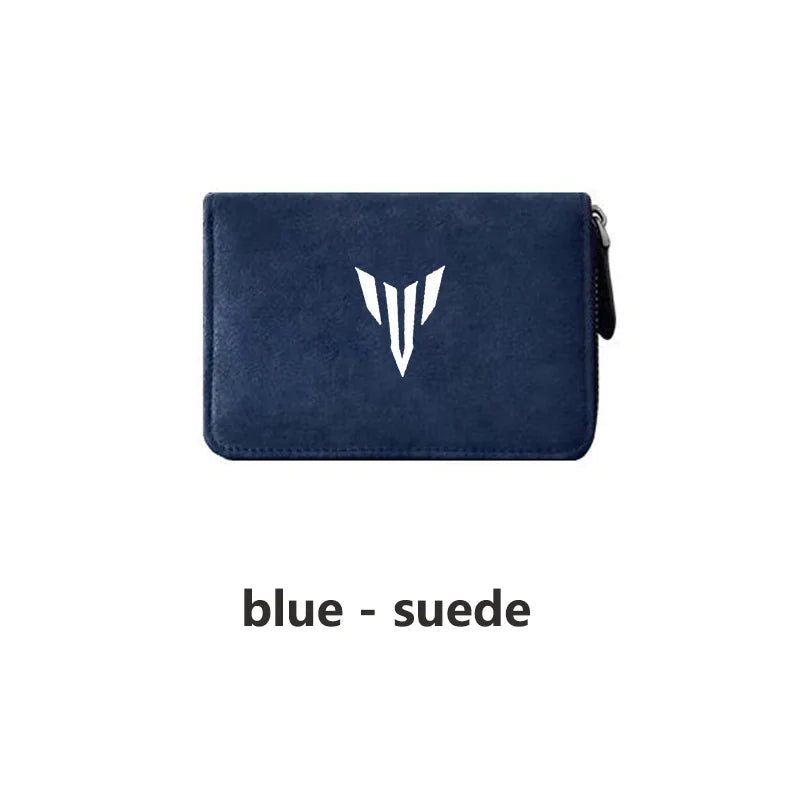 Motorcycle Suede Leather Portable storage box driver's license ID storage bag For Yamaha MT01 MT09 MT07 MT10 MT03 MT-01 MT-10