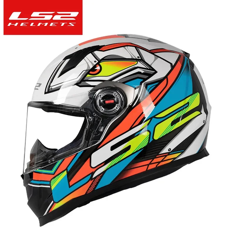 Capacete LS2 Full Face Motorcycle Helmet ls2 ff358 motocross racing helmets ECE Certification casco moto casque