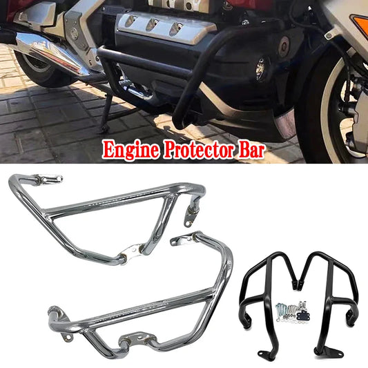 Goldwing GL1800 F6C Engine Guard Crash Bar Bars Bumper Protector Fit For HONDA Gold Wing 1800 2018-2021 Motorcycle Accessories