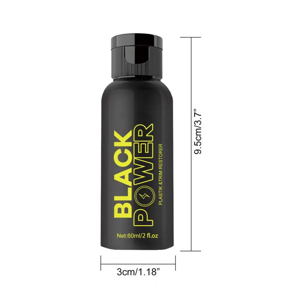 60ml Plastic Renovator Useful Safe Refurbishing Agent Refurbish Plastic Cleaner Renovator Motorcycle Supplies