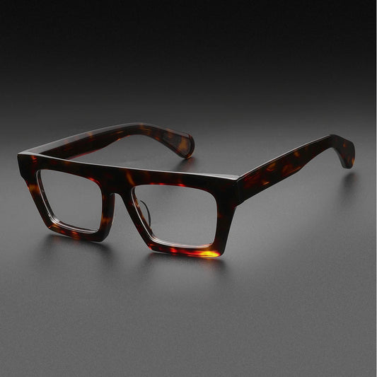 High Quality Acetate Optical Glasses Frame Men Women Luxury Brand Vintage Square Eyeglasses Customized Prescription Eyewear