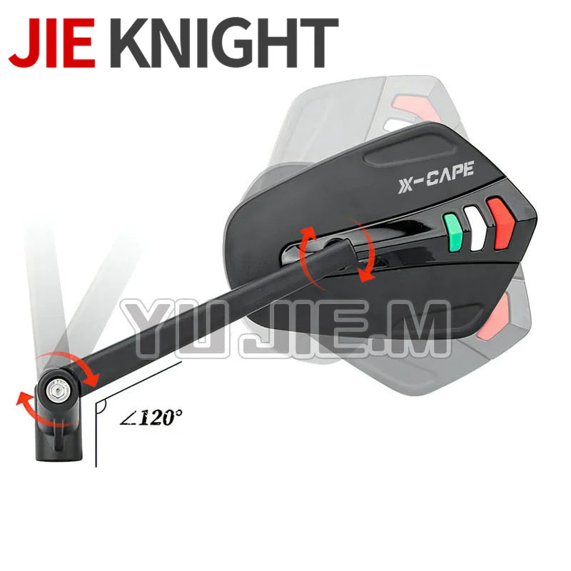 For Moto Morini XCape X-CAPE 650 Corsaro Granpasso 1200 Motorcycle mirror CNC side Rearview