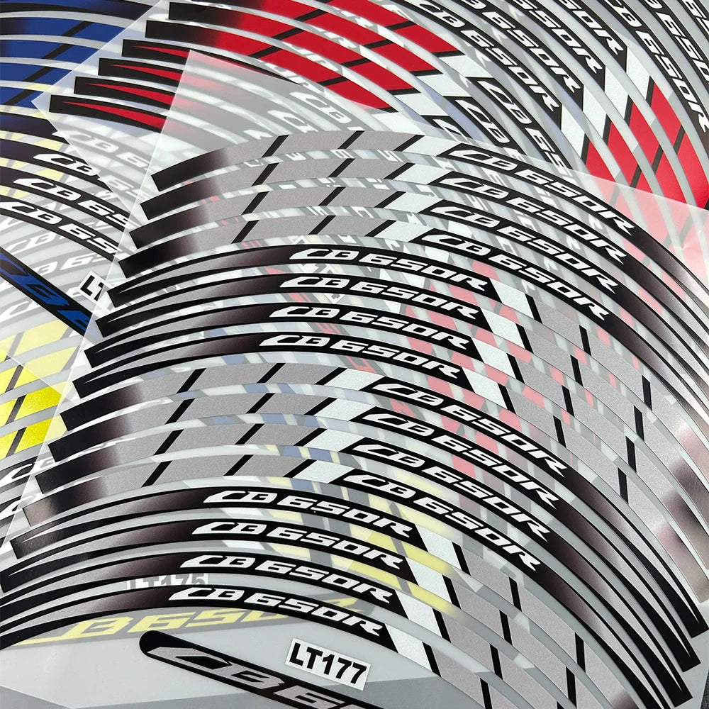 cb650r wheel reflective sticker, motorcycle accessories, waterproof does not fall off, special car special cool CB 650r