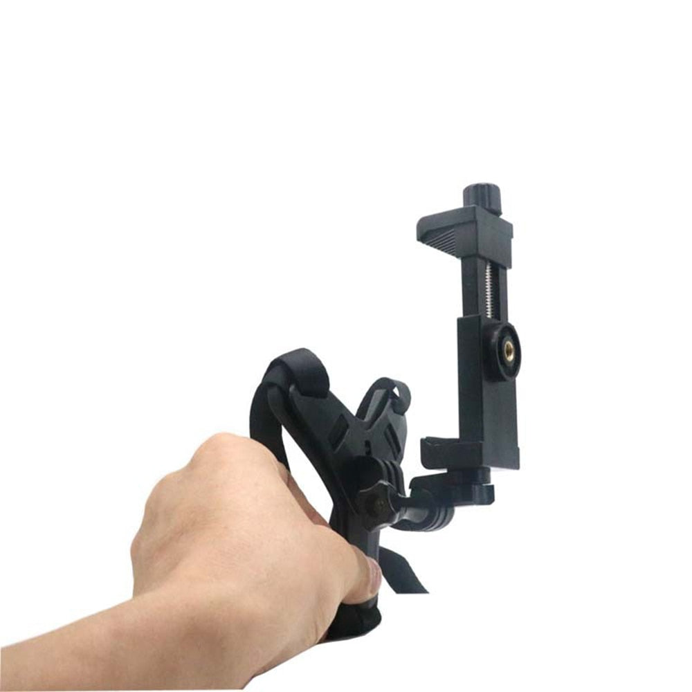 Motorcycle Helmet Mobile Phone Bracket suitable for Apple Huawei gopro Camera First Perspective Shooting Riding Accessory Stand