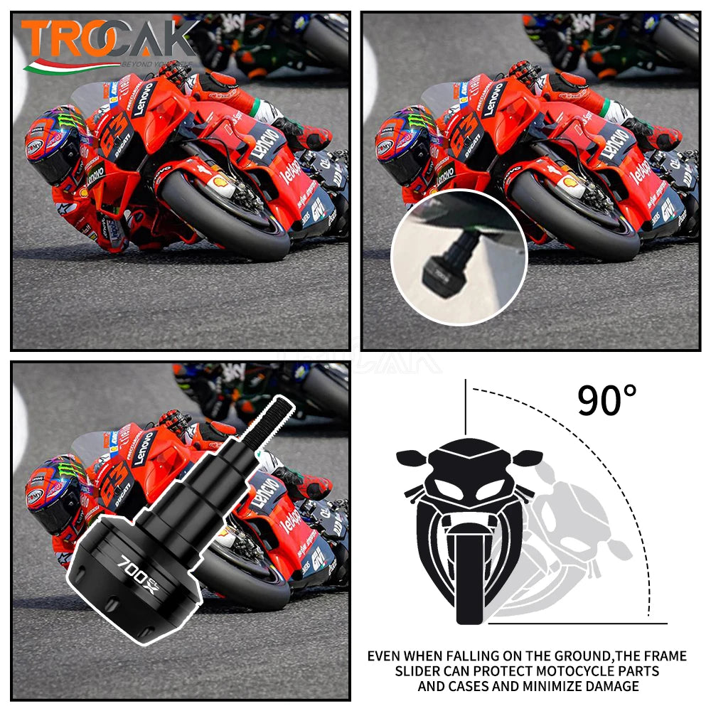 Motorcycle Accessories For CFMOTO 700 CLX CL-X CLX700 2021 2022 Frame Sliders Crash Guard Falling Protector Engine Protection