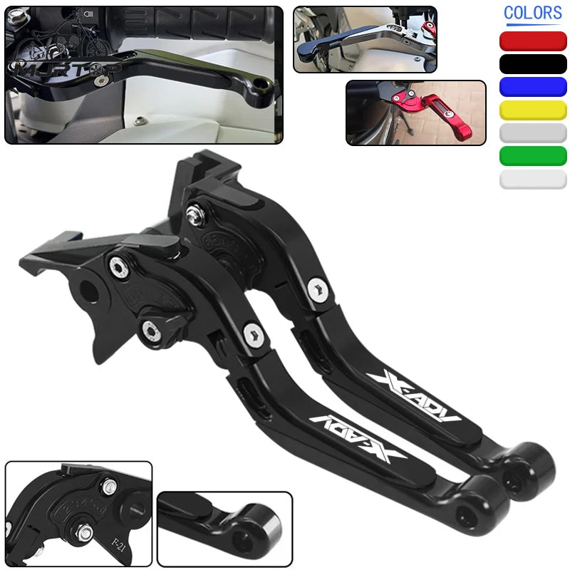 For Honda X-ADV 750 XADV750 XADV 2017-2023 Motorcycle Accessories CNC Adjustable Extendable Folding Brake Clutch Levers Handle