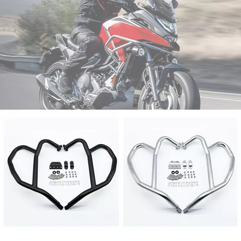 NC750X DCT Accessories Motorcycle Engine Guard Crash Bar Bars Bumper Protector For HONDA NC750X NC 750X DCT 2023 2022 2021