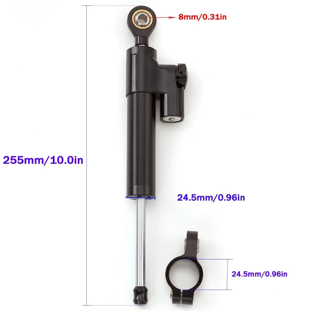 For YAMAHA Tracer 900 GT 2021 2022 2023 CNC Aluminum Carbon Motorcycle Steering Damper Stabilizer Bracket Mounting Support Kit