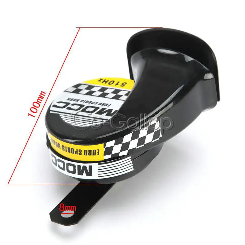 Motorcycle Black Sports Horn for BMW K R 75 100 1100 1200 1300 1600 S C RS GS