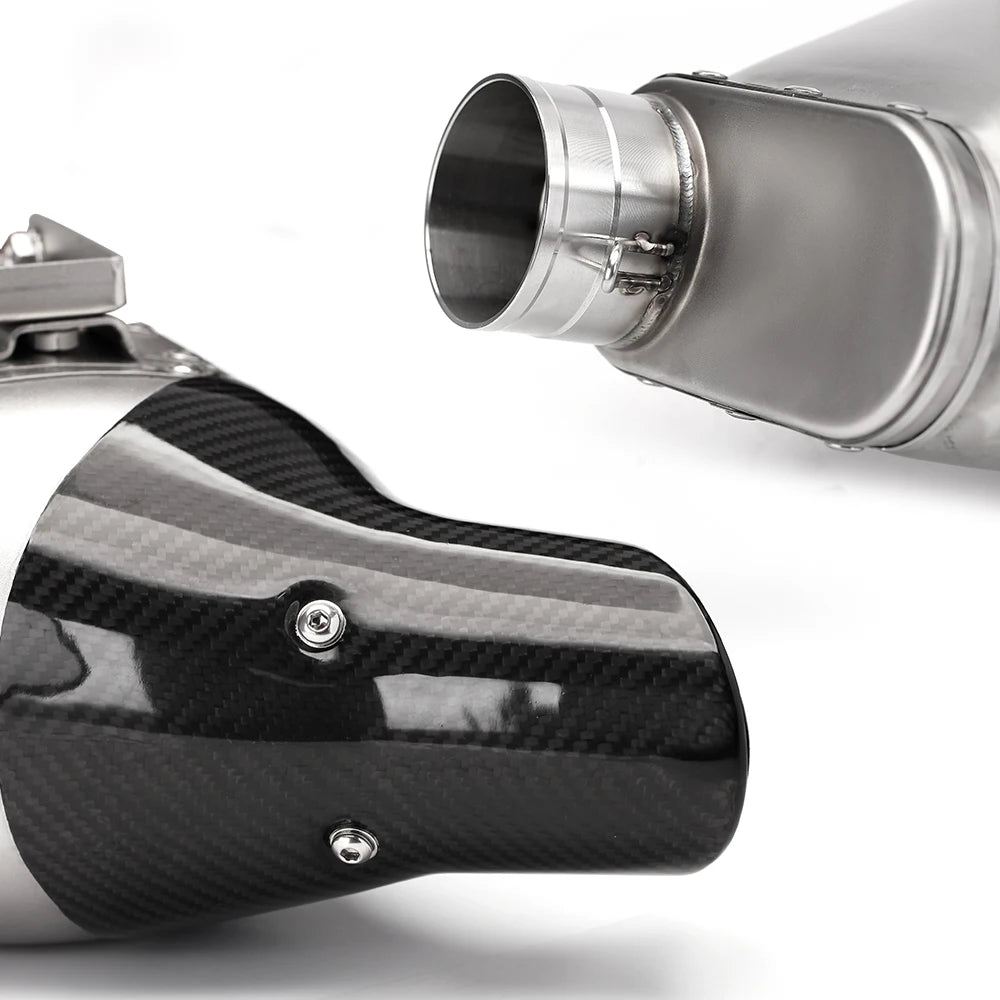 For CB650R Motorcycle Full System Exhaust Modified Front Middle Link Pipe Muffler For Honda CBR650R CBR650F CB650R CB650F