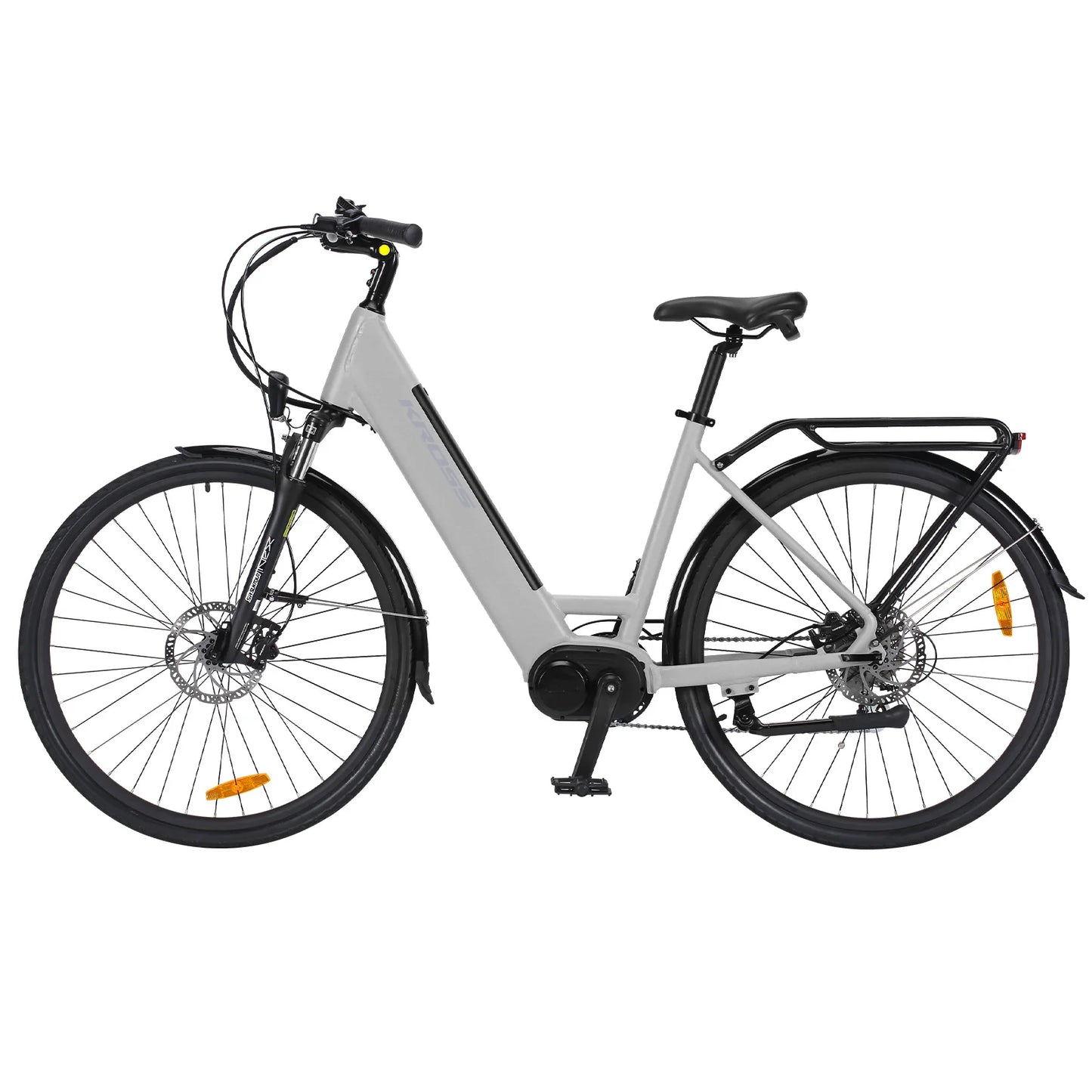 Electric Bike 700C 29 Inch Trekking Bike E-city Bike with 43V 12Ah Lithium Battery for Long Range up to 100 KM, W 250 Motor