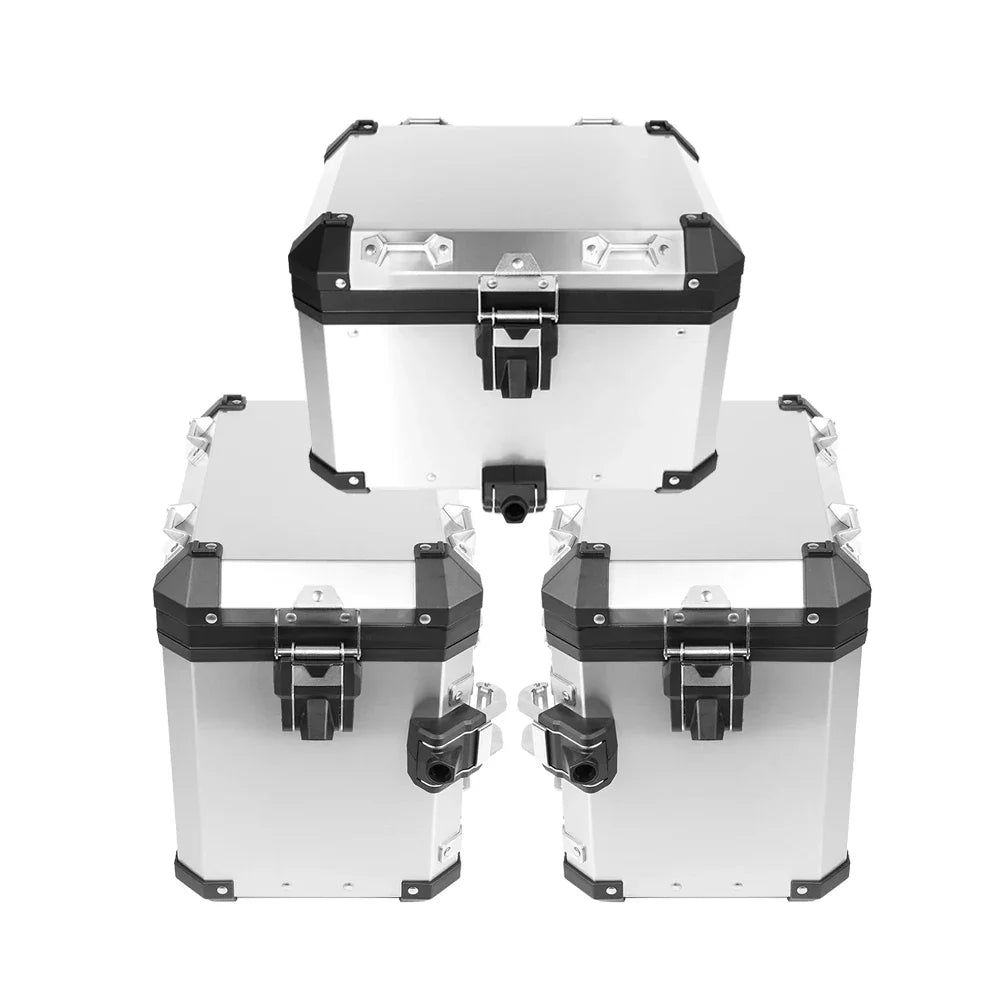 Motorcycle Aluminum Case Large Capacity For BMW R1300GS GS1300 R1300 GS 2024 Rear Trunk Luggage Tail Box Top Box Side Suitcase