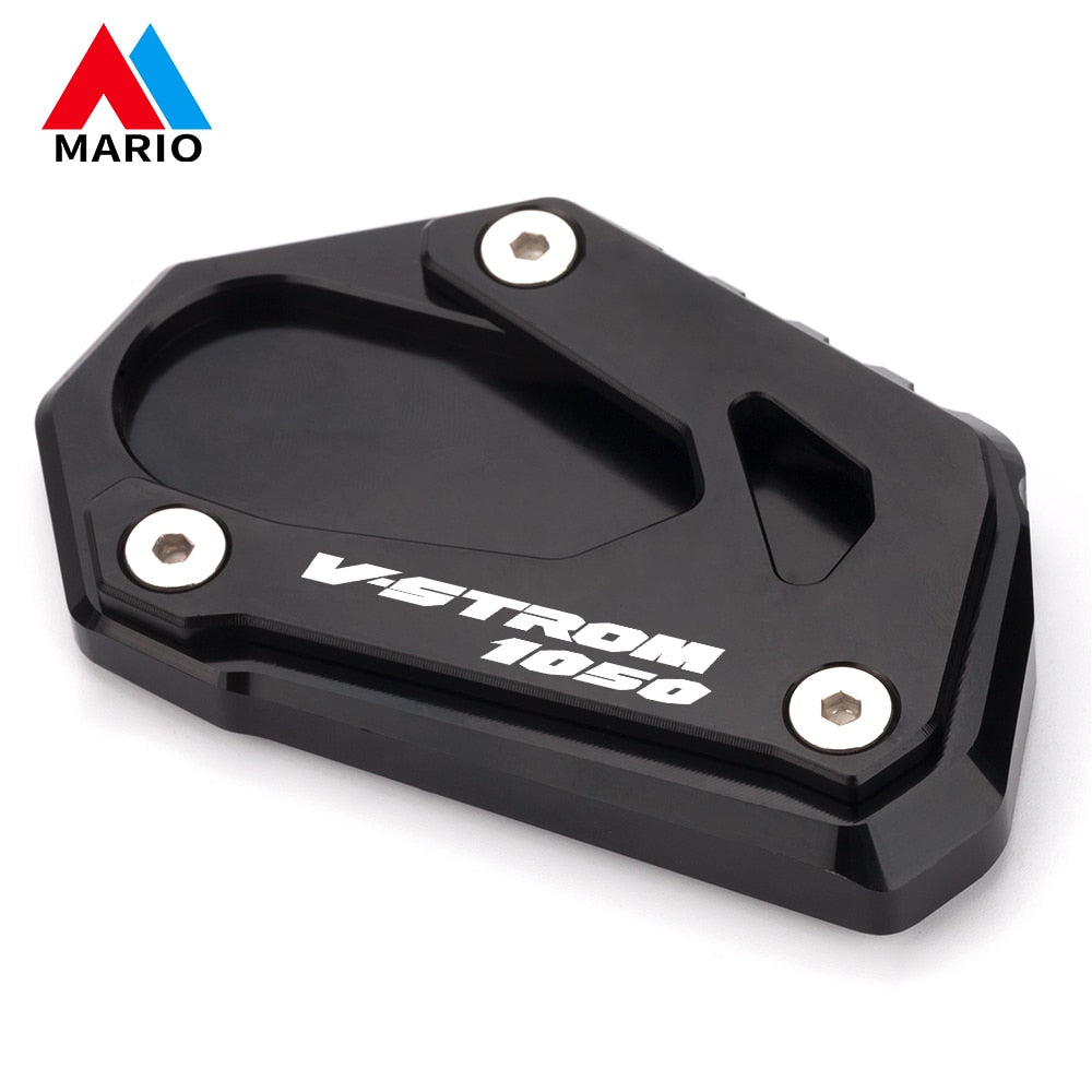 Motorcycle Foot Side Stand Enlarger Extension Kickstand Pad Plate Anti-slip For Suzuki V-Strom 1000 1050 VSTROM V Strom 1050XT