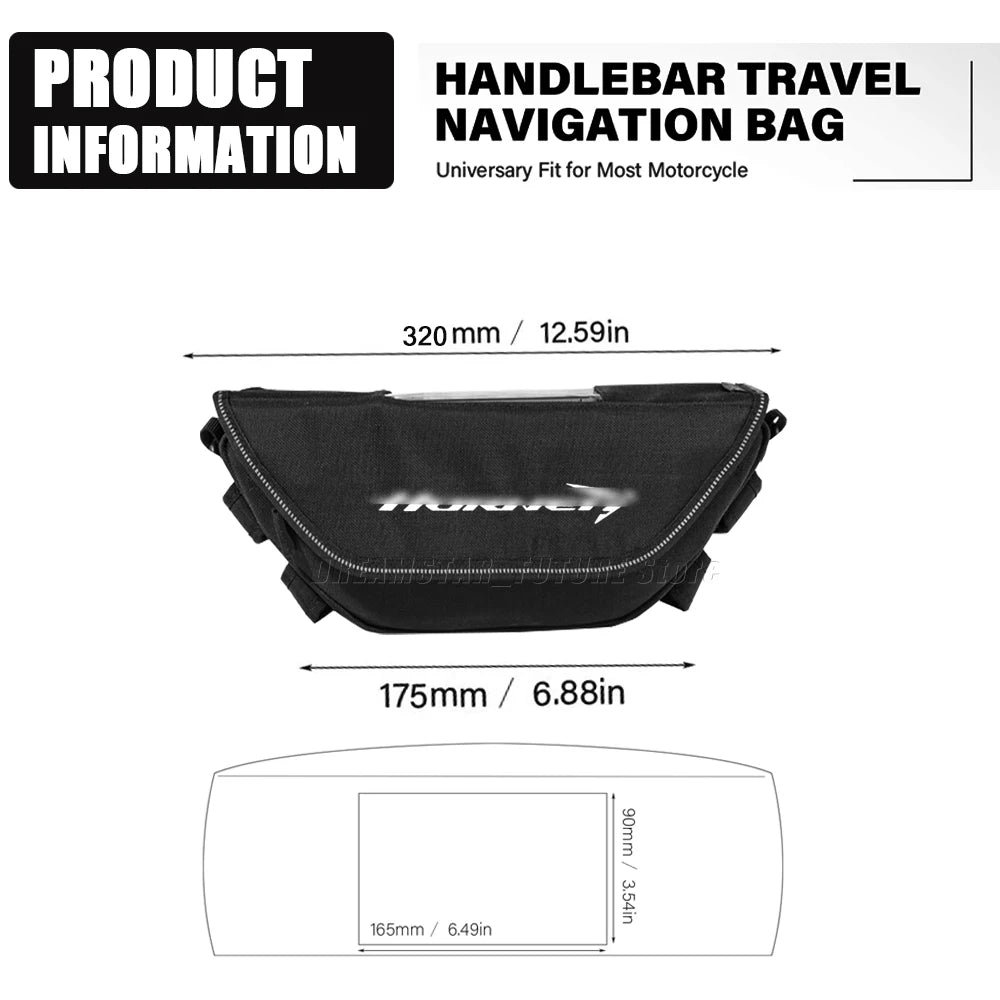 For HONDA CB750 CB 750 HORNET 2023 Motorcycle Waterproof And Dustproof Handlebar Storage Bag