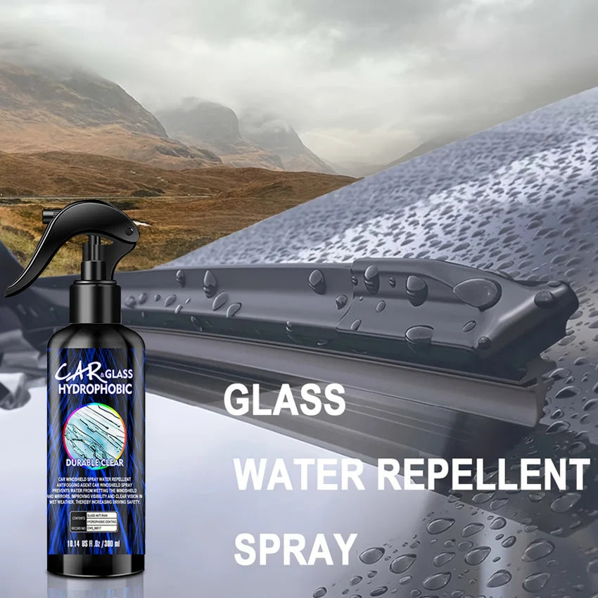 Motorcycle Glass Anti-rain For Car Water Repellent Fortify Dashboard Rearview Mirror Hydrophobic Coating Enhanced Visibility Spr