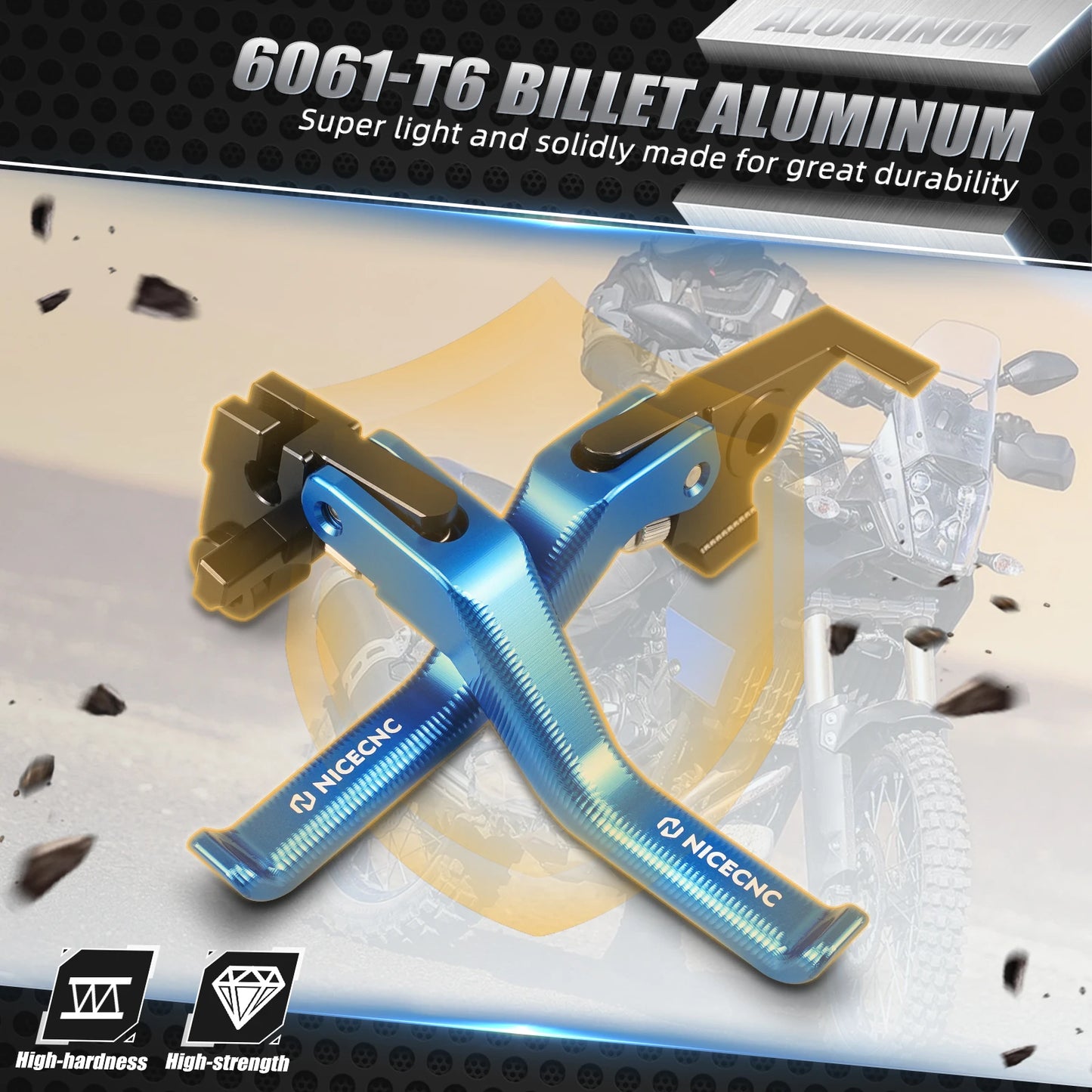 NICECNC Short Brake Clutch Lever For YAMAHA Tenere 700 XTZ 700 2019-2023 XSR700 2018-2023  Tenere700 Rally Edition 2020-2023