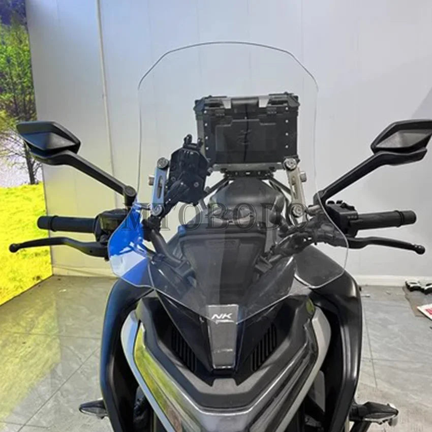 For CFMOTO 800NK NK800 Motorcycle Sports Visor Windscreen Windshield Windscreen With Mounting Bracket Deflector for CF 800 NK