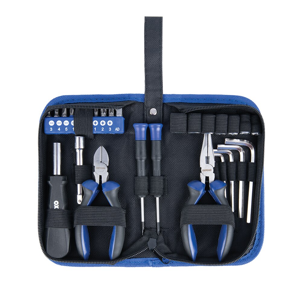 Oxford OX771-motorcycle, motorcycle, blue and black emergency tools Kit, Motor