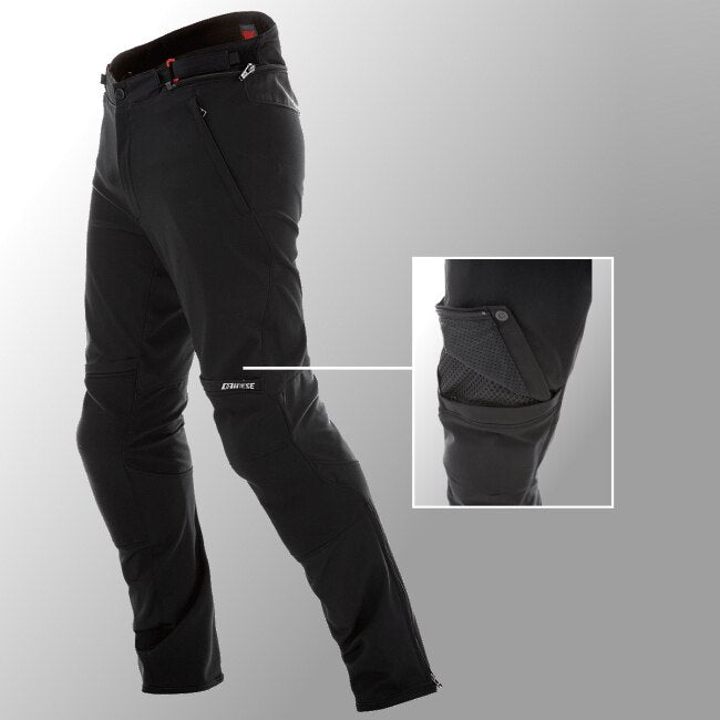 Dainese 1755018_001-New Drake Air Tex Pants motorcycle, black, size 52 to 60 EU