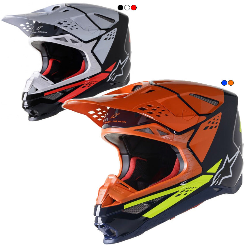CAPACETE CROSS / ENDURO ALPINESTARS SUPERTECH SM8 FACTORY