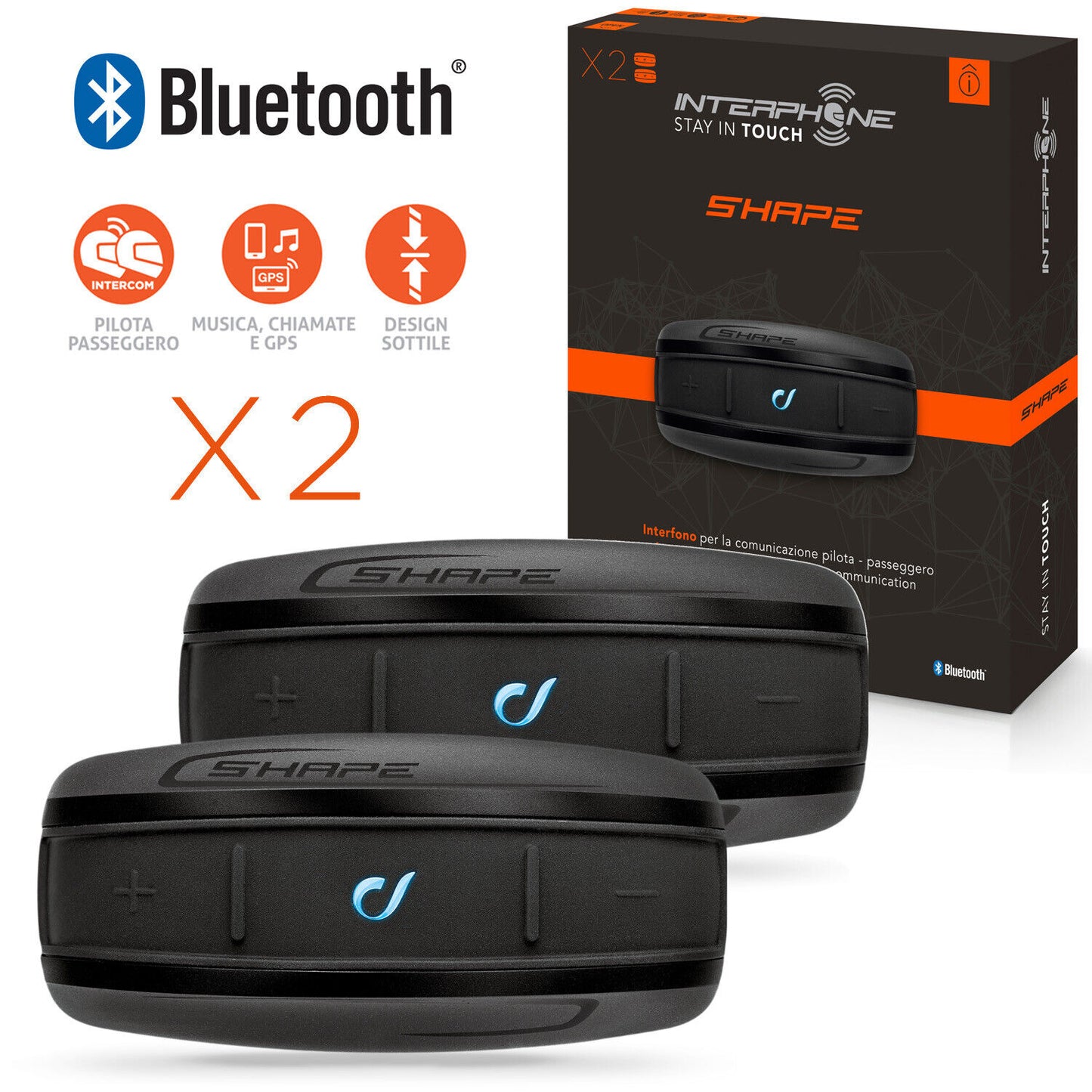 INTERPHONE SHAPE PACK DUO