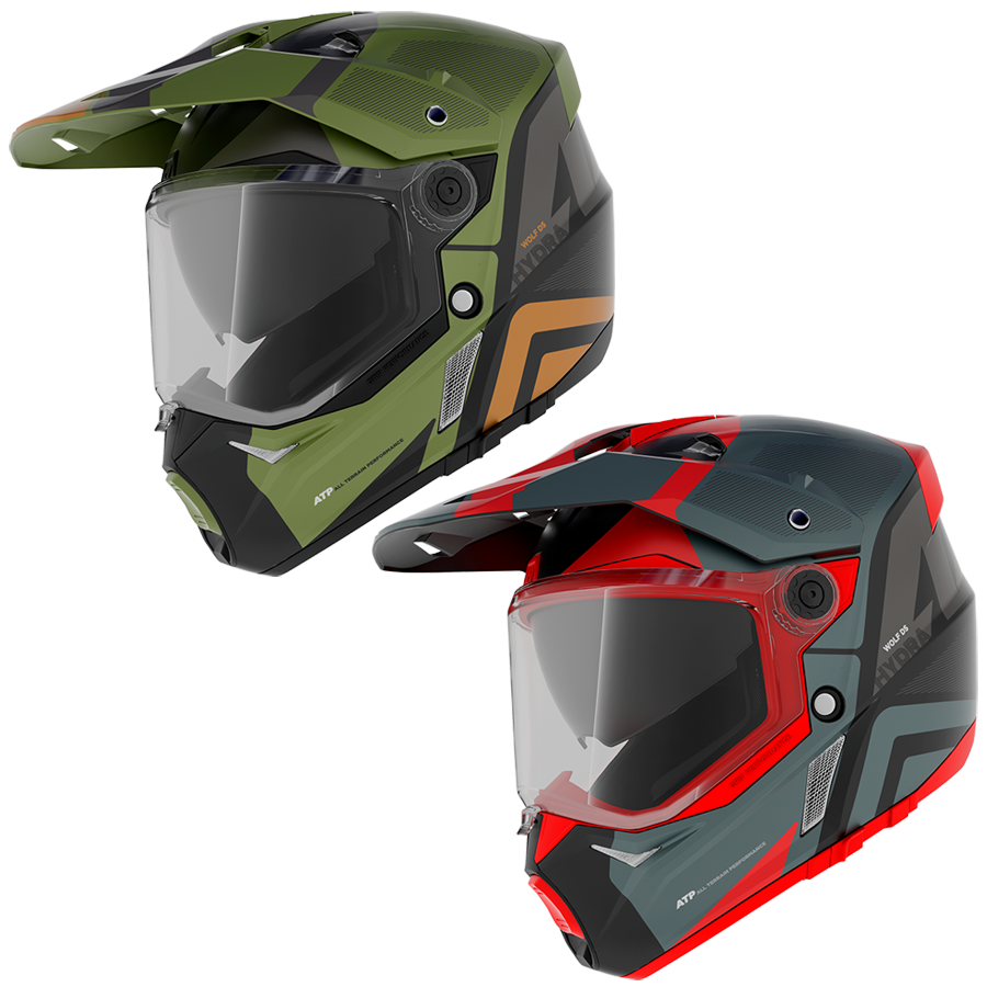 Axxis 42597711 Helmet Biker off-road unisex Model Wolf DS Hydra Size S a XL motocross trial Motorcycle