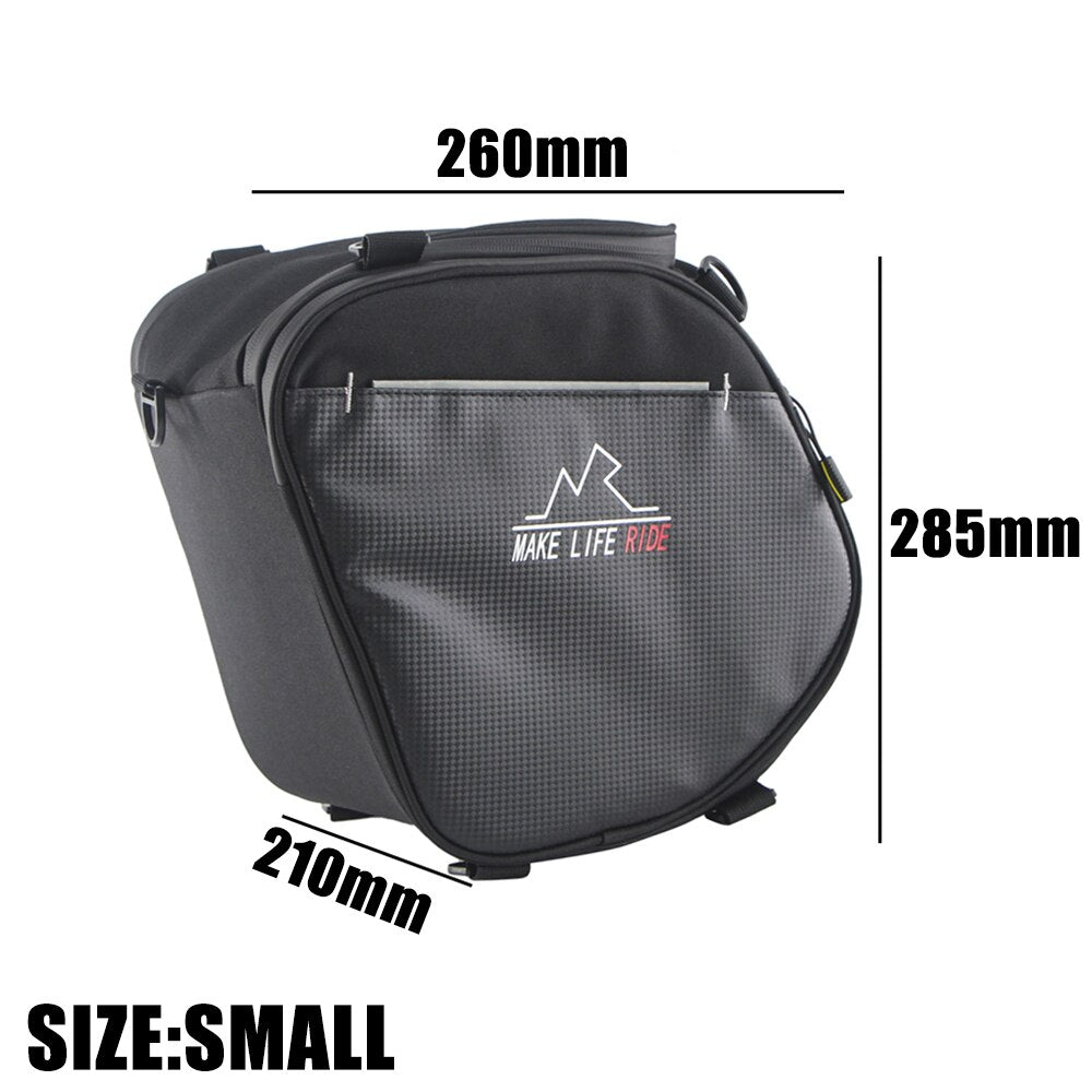 Motorcycle Waterproof Scooter Pedal Bag For BMW C400GT C650GT For TMAX 530 560 Outdoor Toolbag Shoulder Bags For PCX XADV Maxsym