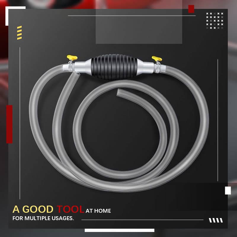 Hand Fuel Pump Car Fuel Tank Sucker Oil Transfer Car Fuel Pump Petrol Diesel Liquid Manual Pump Syphon Fuel Saver Gas Pump