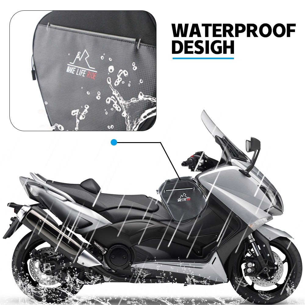 Motorcycle Waterproof Scooter Pedal Bag For BMW C400GT C650GT For TMAX 530 560 Outdoor Toolbag Shoulder Bags For PCX XADV Maxsym