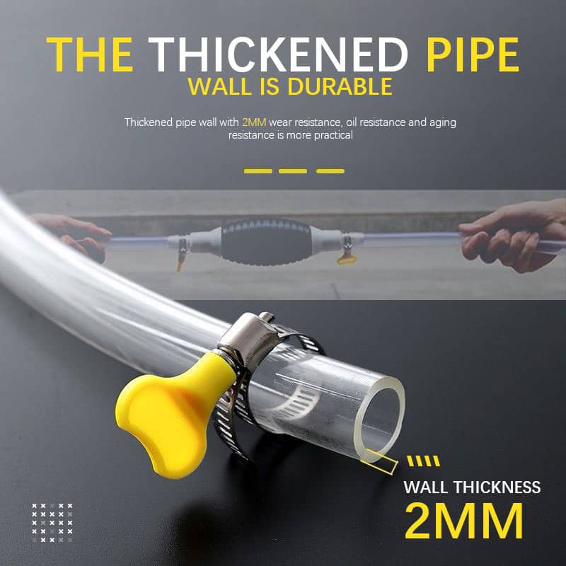 Hand Fuel Pump Car Fuel Tank Sucker Oil Transfer Car Fuel Pump Petrol Diesel Liquid Manual Pump Syphon Fuel Saver Gas Pump