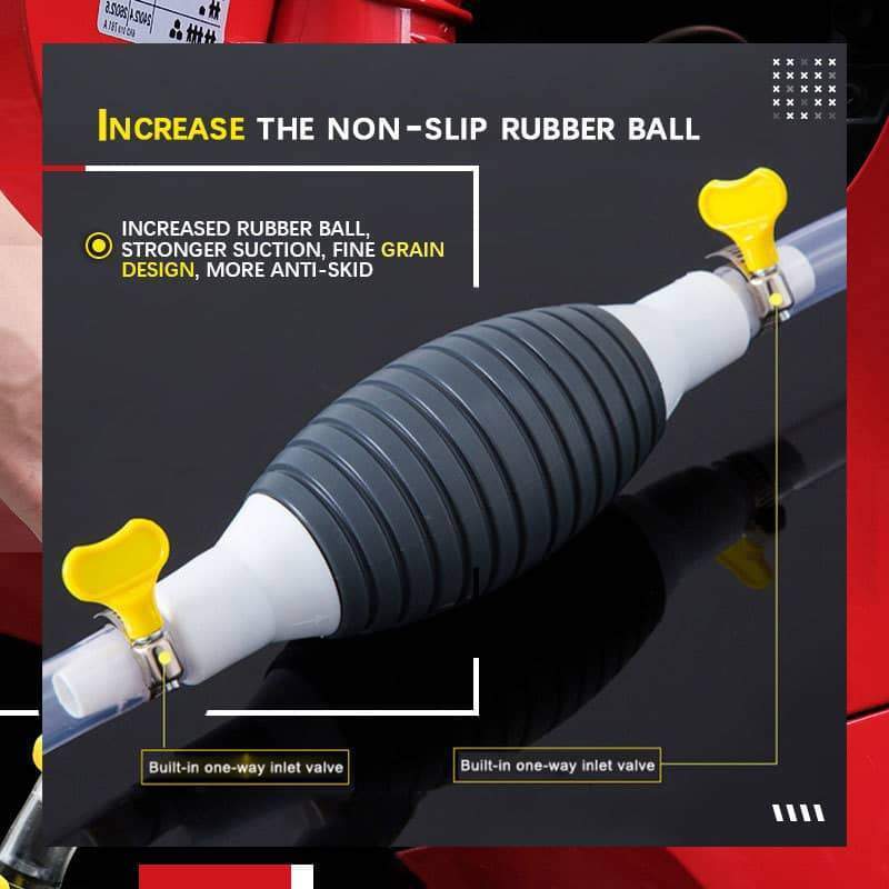 Hand Fuel Pump Car Fuel Tank Sucker Oil Transfer Car Fuel Pump Petrol Diesel Liquid Manual Pump Syphon Fuel Saver Gas Pump